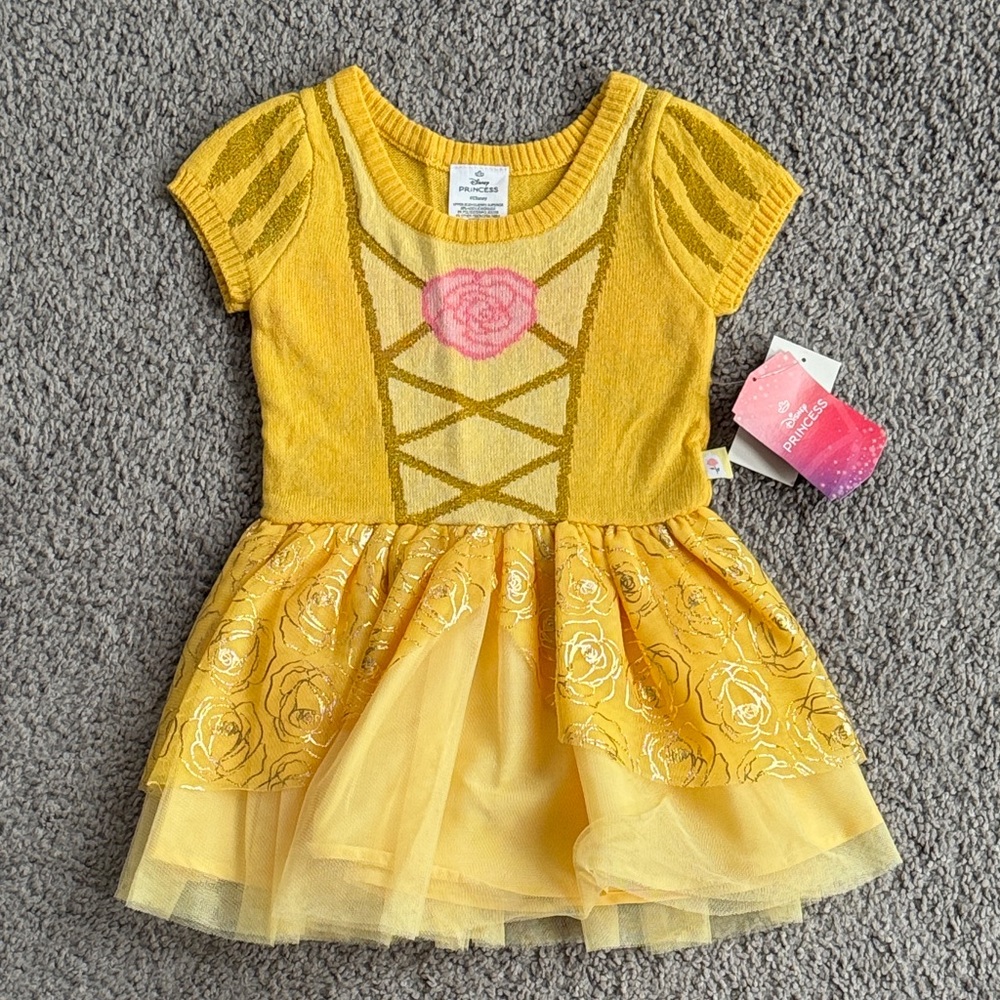 Disney Yellow Princess Dress WITHOUT TAGS